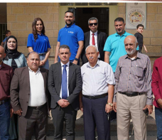 بنك الإسكان يتبرع بحقائب ولوازم مدرسية لمجموعة من الطلبة المحتاجين في مدارس منطقة بيرزيت